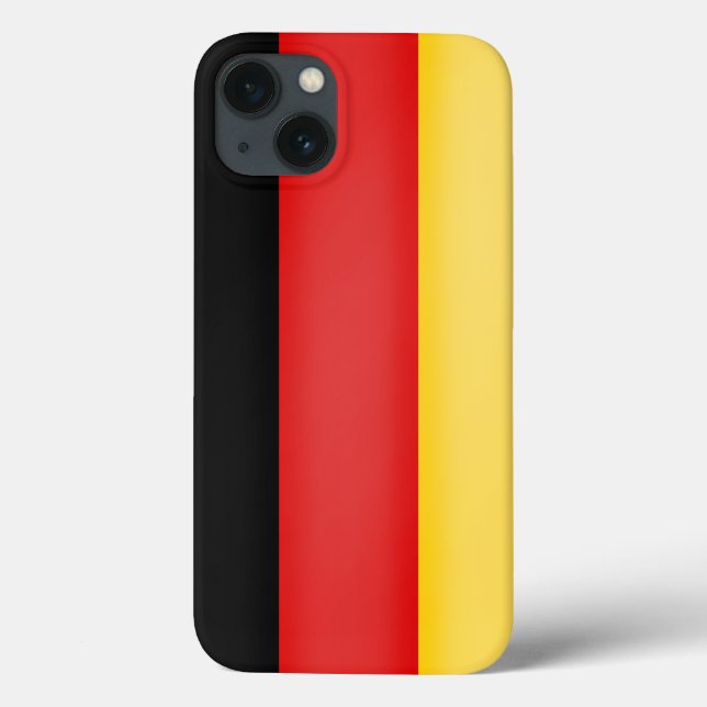 Flagga Tyskland Schwarz Rot Guld Patriotic Färg (Baksida)