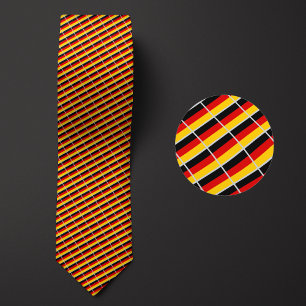 Flagga Tysklanda Mönster Slips