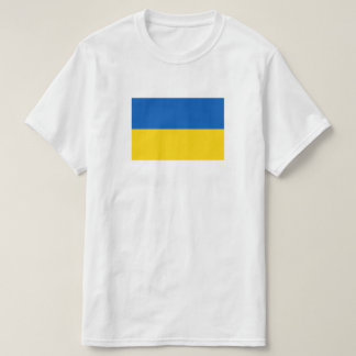 Flagga Ukraina Blue and Gult T Shirt