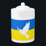 Flagga Ukraina - Dove of Peace - Freedom - Peace<br><div class="desc">Flagga Ukraina - Dove of Peace - Freedom - Peace Support - Solidarity - Ukrainska Flagga - Strong Together - Freedom Victory! Låt oss världen till ett bättre ställe - alla tillsammans! En bättre värld börjar - beroende - behöver du också! Du kan överföra till 1 000 Zazzle-produkter. Ändra storlek...</div>