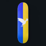 Flagga Ukraina - Dove of Peace - Freedom - Peace Mini Skateboard Bräda 18,5 Cm<br><div class="desc">Flagga Ukraina - Dove of Peace - Freedom - Peace Support - Solidarity - Ukrainska Flagga - Strong Together - Freedom Victory! Låt oss världen till ett bättre ställe - alla tillsammans! En bättre värld börjar - beroende - behöver du också! Du kan överföra till 1 000 Zazzle-produkter. Ändra storlek...</div>