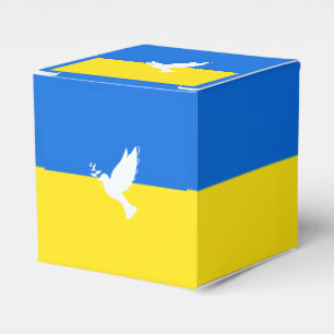 Flagga Ukraina - Dove of Peace - Freedom - Peace  Presentaskar