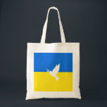 Flagga Ukraina - Dove of Peace - Freedom - Peace Tygkasse<br><div class="desc">Flagga Ukraina - Dove of Peace - Freedom - Peace Support - Solidarity - Ukrainska Flagga - Strong Together - Freedom Victory! Låt oss världen till ett bättre ställe - alla tillsammans! En bättre värld börjar - beroende - behöver du också! Du kan överföra till 1 000 Zazzle-produkter. Ändra storlek...</div>