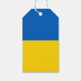 Flagga Ukraina Gift Märkre Presentetikett