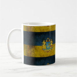 Flagga Ukraina  Kaffemugg