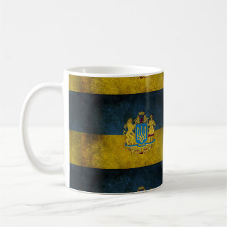 Flagga Ukraina  Kaffemugg