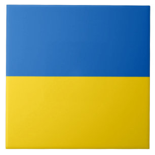 Flagga (Ukraina) Kakelplatta