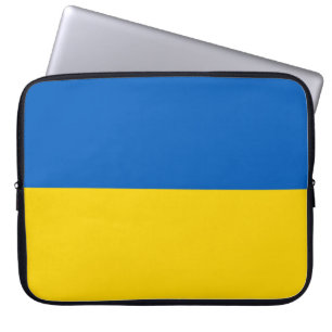 Flagga (Ukraina) Laptop Fodral