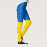 Flagga (Ukraina) Leggings<br><div class="desc">Detta mönster är utmärkande för Ukrainas flagga, som är ett land i Östra Europa. Ukraina gräns Ryssland till öster och norra öster, Vitryssland i norr, Polen, Slovakien och Ungern till väster samt Rumänien, Moldavien och Svarta havet i söder. Ukraina är Europas näst största land efter Ryssland. Ukrainas huvudstad och största...</div>