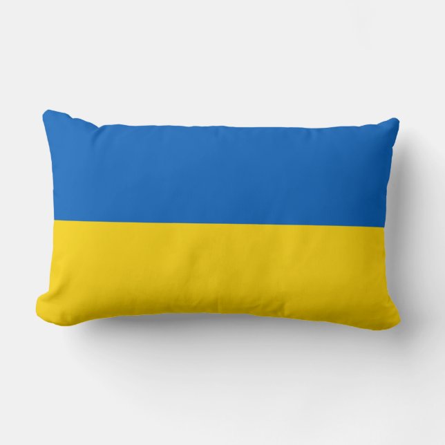 Flagga (Ukraina) Lumbarkudde (Framsida)