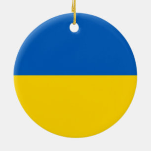 Flagga Ukraina Ornament