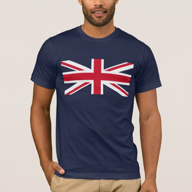 Flagga Underbarare Storbritannien T-shirt (Framsida)