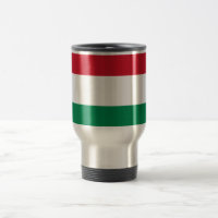 Flagga Ungern Travel/Commuter Mugg