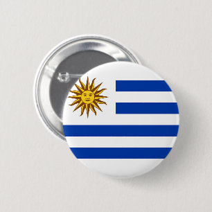 Flagga Uruguay Knapp