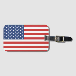 Flagga USA AMERICA Bagagebricka