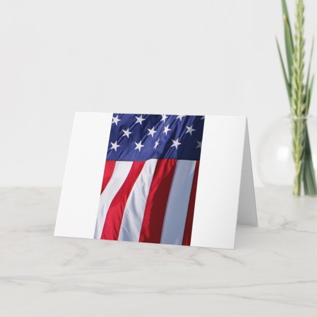 Flagga USA Kort (Framsida)