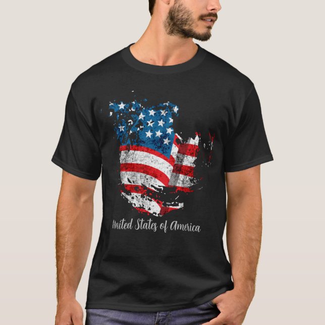 FLAGGA USA T SHIRT (Framsida)