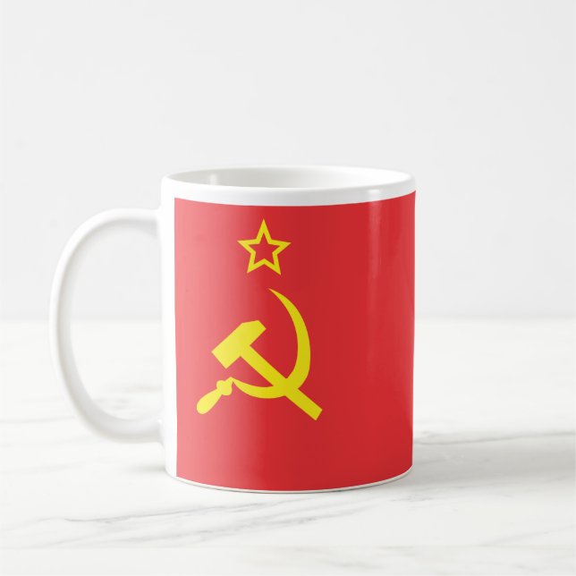 FLAGGA USSR KAFFEMUGG (Vänster)