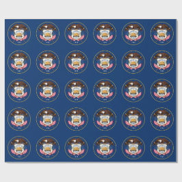 Flagga Utah Presentpapper