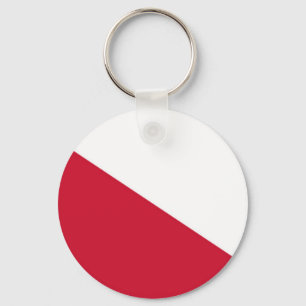 Flagga Utrecht (stad) Nyckelring