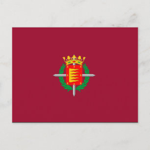 Flagga Valladolid Vykort