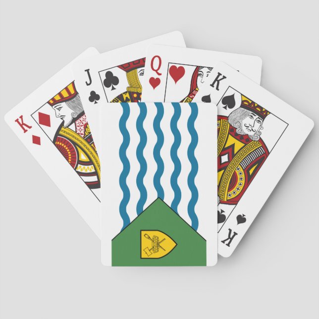 Flagga Vancouver, British Columbia Casinokort (Baksidan)