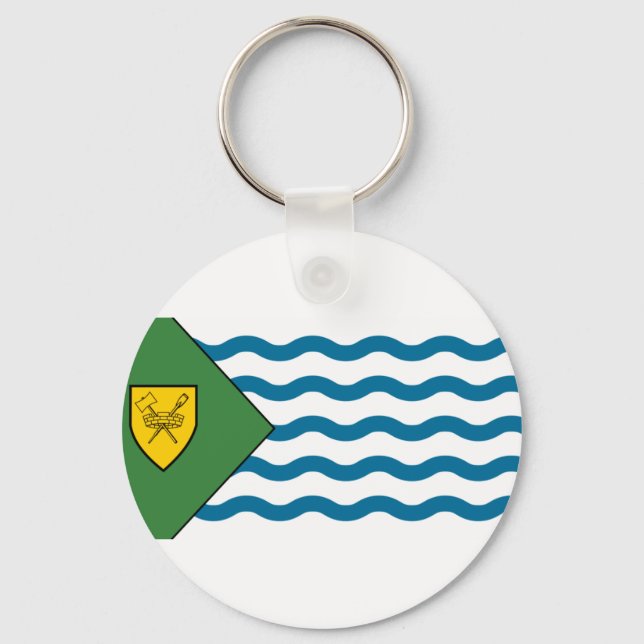Flagga Vancouver, British Columbia Keychain Nyckelring (Framsida)