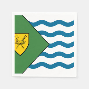 Flagga Vancouver, British Columbia Pappersservett
