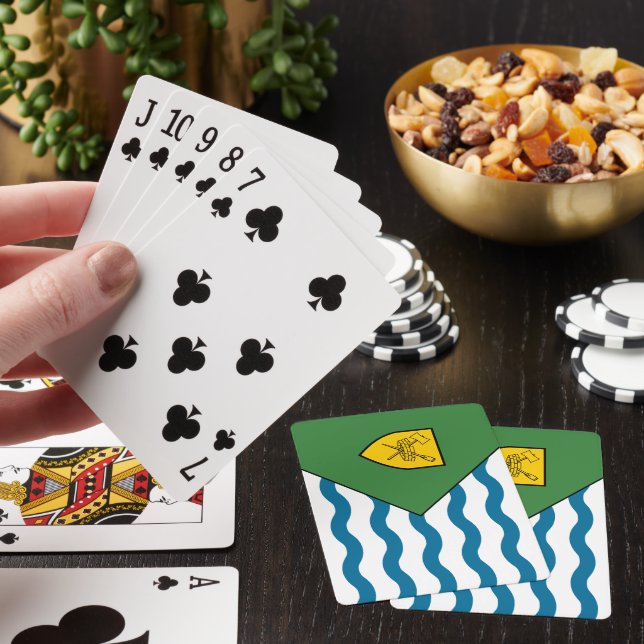Flagga Vancouver - Kanada Casinokort (På plats)