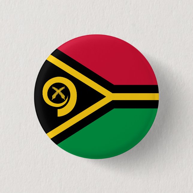 Flagga Vanuatu Knapp (Framsida)