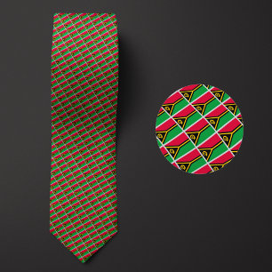 Flagga Vanuatu Mönster Slips