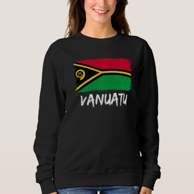 Flagga Vanuatu T Shirt (Framsida)