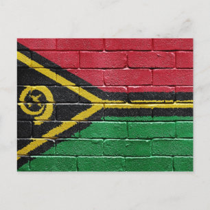 Flagga Vanuatu Vykort