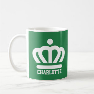 Flagga (variant) för Charlotte, NC Kaffemugg