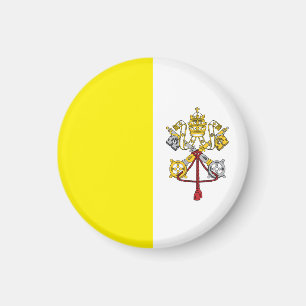 Flagga Vatikanstaten Magnet