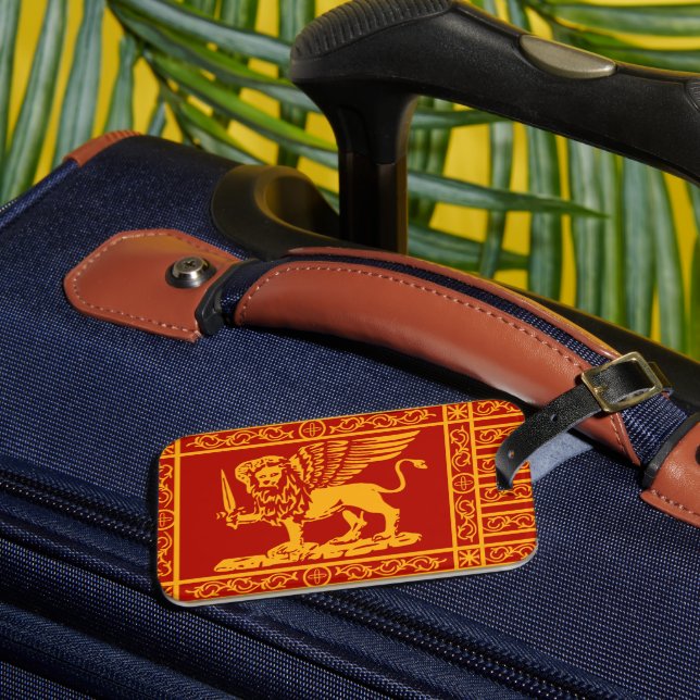 Flagga Venedig Bagagebricka (Framsida Insitu 3)