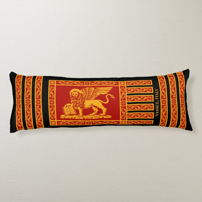 Flagga Venedig, Italien Kroppskudde (Baksidan)