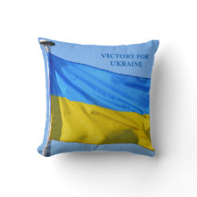 Flagga Victory for Ukraina Stanna stark