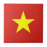 Flagga Vietnam Ceramic Tile Kakelplatta<br><div class="desc">Flagga Vietnam Ceramic Tile</div>