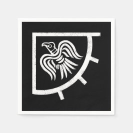 Flagga Vikings Raven Banner Pappersservett