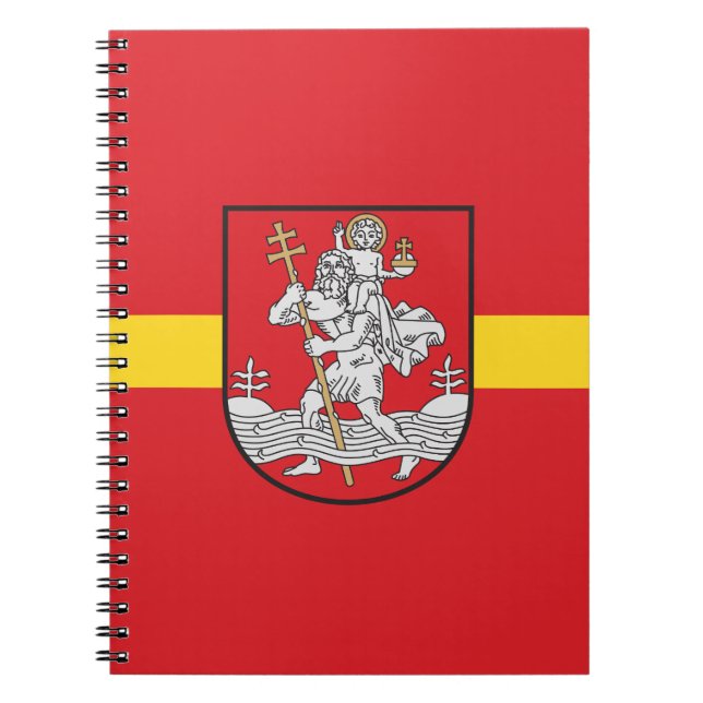 Flagga Vilnius, Litauens bärbara dator Anteckningsbok (Framsidan)
