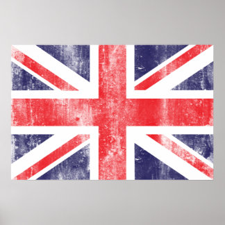 Flagga vintage Poster