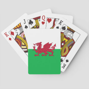 Flagga Wales (Cymru) Casinokort