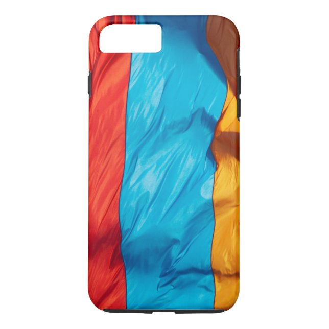 Flagga Wave Armenien Case-Mate iPhone Skal (Baksida)