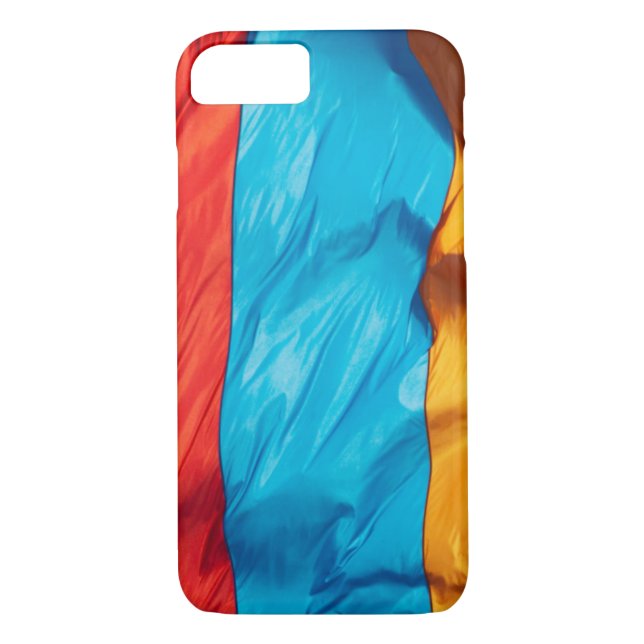 Flagga Wave Armenien Case-Mate iPhone Skal (Baksida)