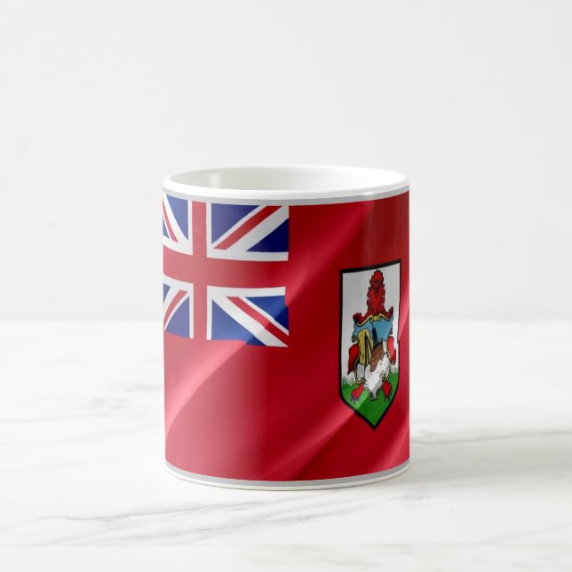 Flagga Wave - Bermuda - Kaffemugg (Center)