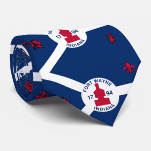 Flagga Wayne, Indiana Neck Tie Slips
