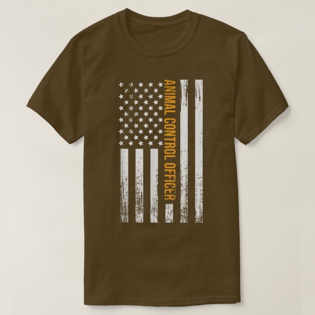Flagga Wildlife Rädding Patrol T Shirt (Design framsida)