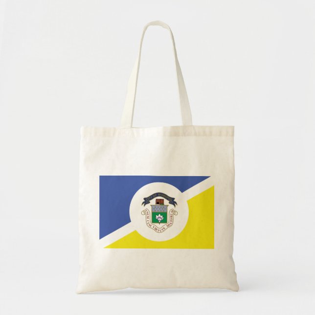 Flagga Winnipeg, Manitoba Tote Bag Tygkasse (Framsidan)