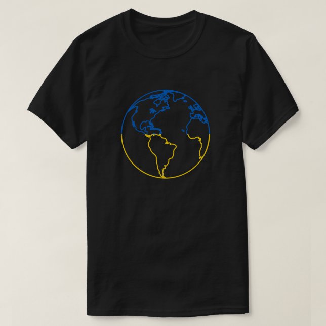Flagga World Solidarity T-Shirt (Design framsida)